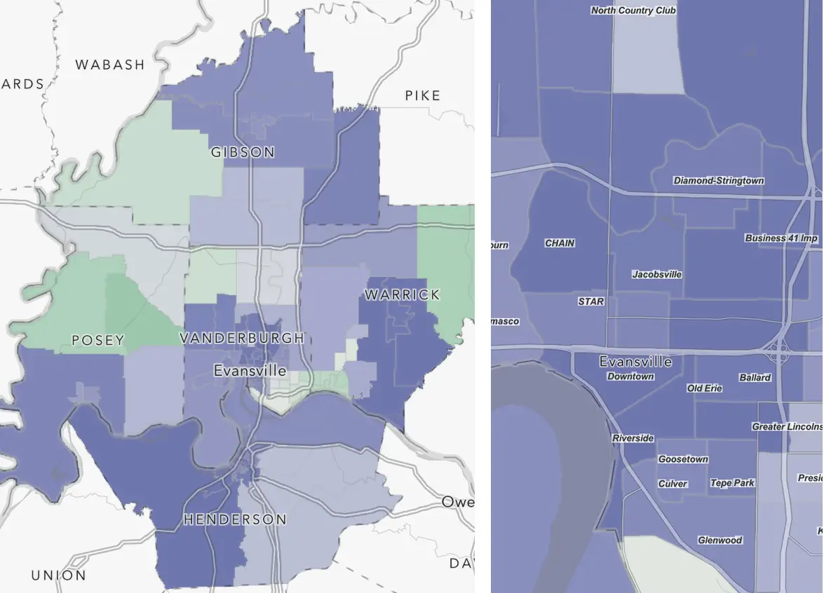 National Ranking for Total Environmental Burden