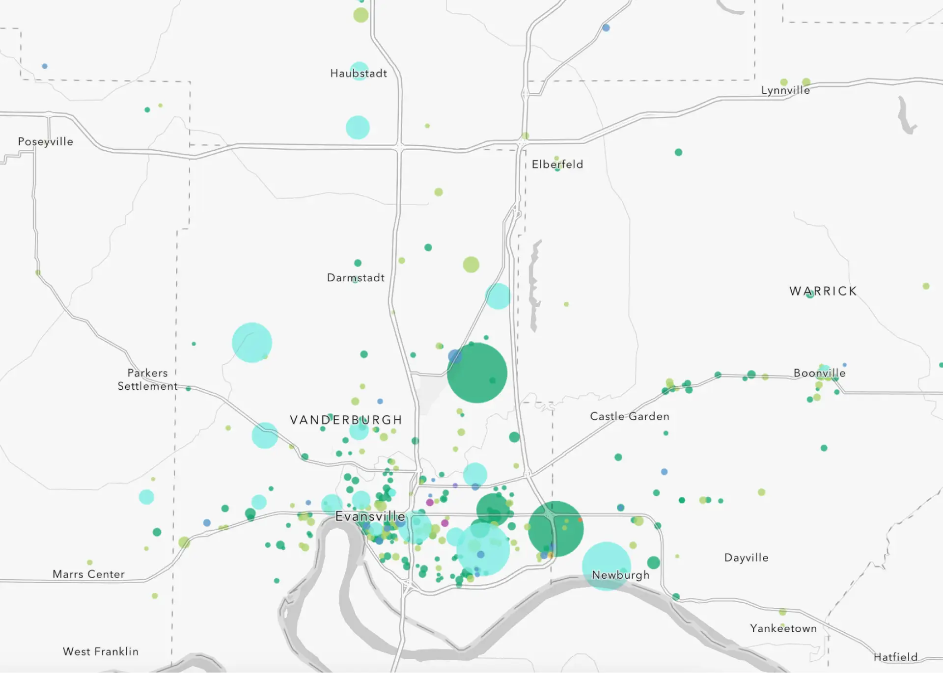 Places of worship by faith type and average attendance